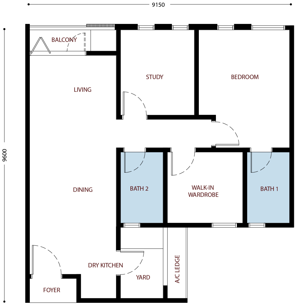 Type B Layout