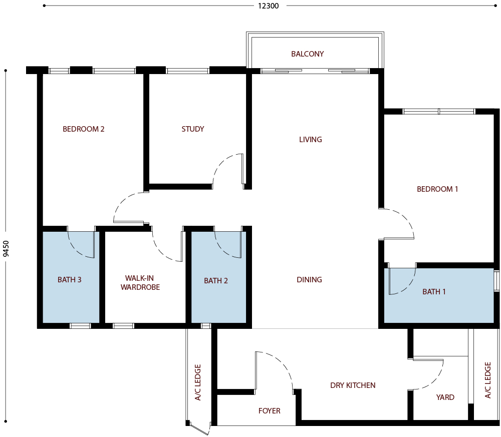 Type D1 Layout